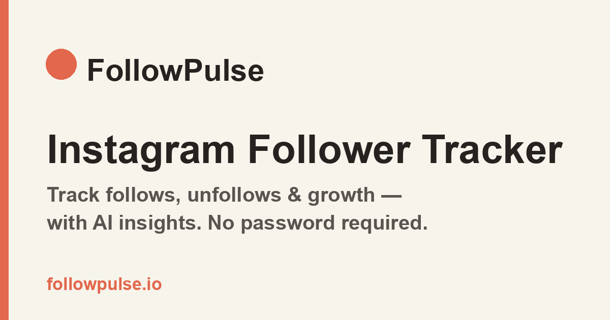 FollowerTracker